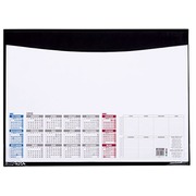 Calendar place mat 55 x 40,5 cm black