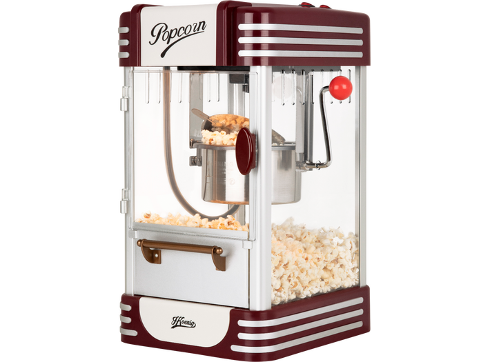 Popcornmachine vanaf €149 ex BTW taksen, diensten en postzegels